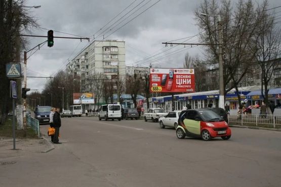 Фото рекламной плоскости по адресу ул. Витрука, 41(рынок "Семейный", ТРЦ "ФОК", 100м- "АТБ-маркет", в напр. "Технополиса", "Олди, "Фуршета")