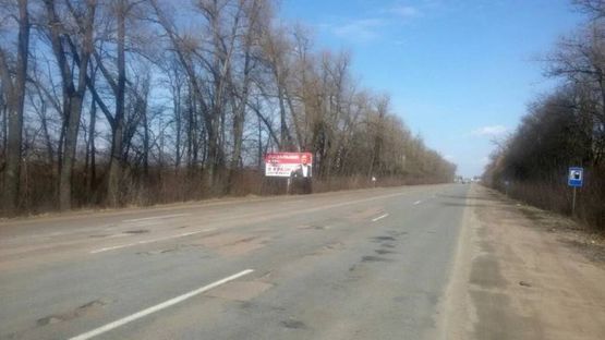 Фото рекламної площини за адресою Житомирская трасса, выезд из Бердичева в напр. Житомира, на объездную, с.Гришковцы