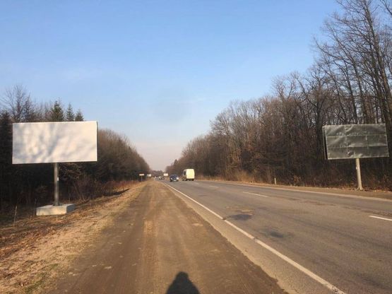 Фото рекламної площини за адресою Білборди розміщені на трасі Н 10 Івано-Франківській - Калуш, між селами Вістова-Боднарів.