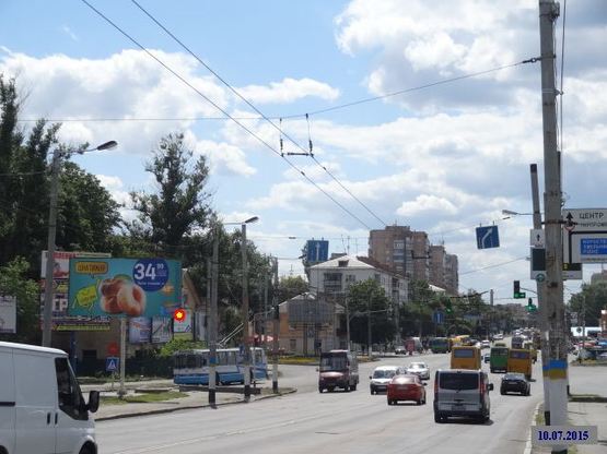 Фото рекламной плоскости по адресу Zt 067 вул Київська,124/ майдан Привокзальний Б