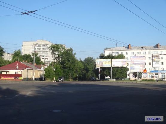 Фото рекламной плоскости по адресу Zt 035 вул Короленка,5 м-н Тетерів (нижній) А1