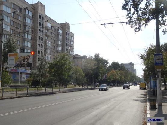 Фото рекламной плоскости по адресу Zt 018 вул Київська,74 "Укргаз банк" Б