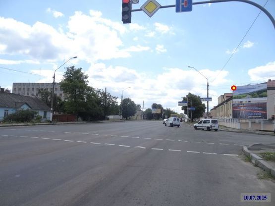 Фото рекламної площини за адресою Zt 005 Київське шосе,21 / вул.Саєнка,з-д"Лікарські трави"(верхній) А