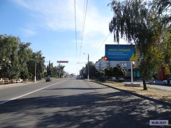 Фото рекламной плоскости по адресу Zt 068 вул Київська,106 м-н "VICOTEK" А