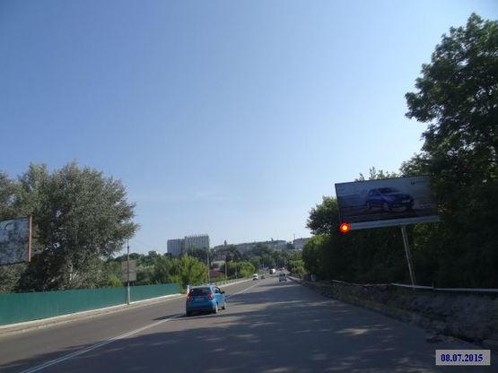 Фото рекламной плоскости по адресу Zt 064 вул Жуйка,41(в'їзд в місто) А