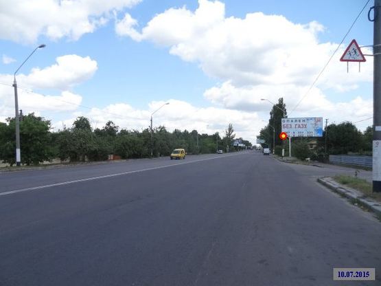 Фото рекламной плоскости по адресу Zt 007 Київське шосе,30 А