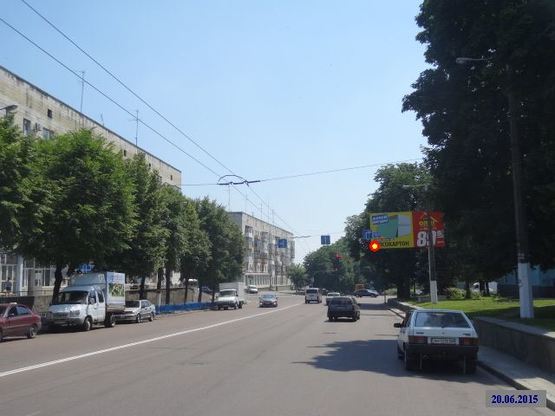 Фото рекламной плоскости по адресу Zt 086 вул Велика Бердичівська,70 А