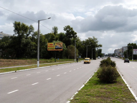 Фото рекламной плоскости по адресу проспект Героев Днепра, 78 (ул. Ленина), район Центрального рынка