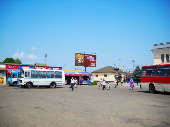 Фото рекламної площини за адресою Водного ул., ж/д вокзал