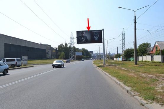 Фото рекламної площини за адресою ул. Ак. Павлова 117 в центр