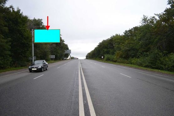 Фото рекламной плоскости по адресу Белгородская трасса поз№2, таможня 37км (в ст. Белгорода)