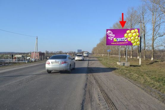 Фото рекламной плоскости по адресу К. Корка-окружная дорога-4- выезд из города в ст пос. Липцы, Циркуны