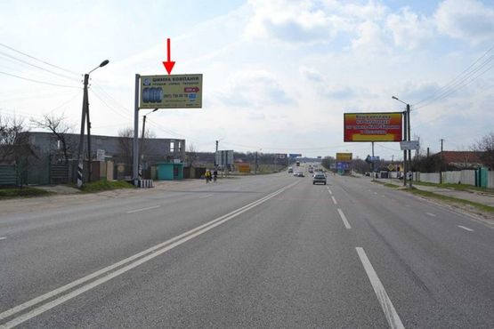 Фото рекламної площини за адресою Полтавский шлях-пос.Песочин -остановка Плечевая (выезд из города)