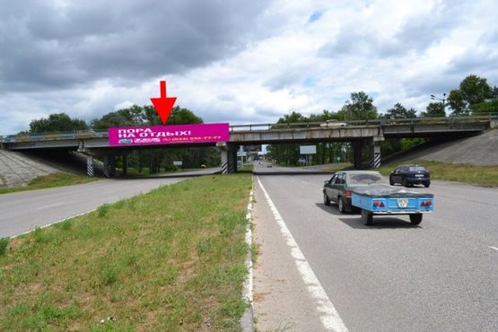 Фото рекламної площини за адресою Брандмауэр №2-Полтавский шлях - развязка с окружной-в центр