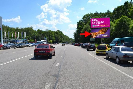 Фото рекламної площини за адресою Лозовеньковский пр-т-Фельдман-экопарк- в ст Салтовки-низ