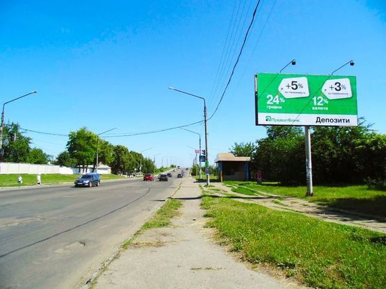 Фото рекламної площини за адресою Ржевская ул. - Шевченко ул.