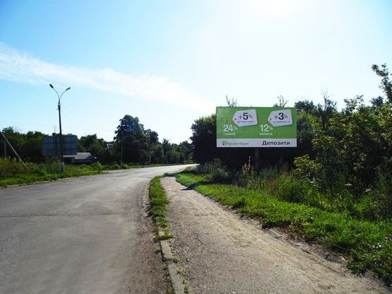 Фото рекламної площини за адресою Независимости ул.,  (АЗС "Татнафта", поворот на с. Будки)