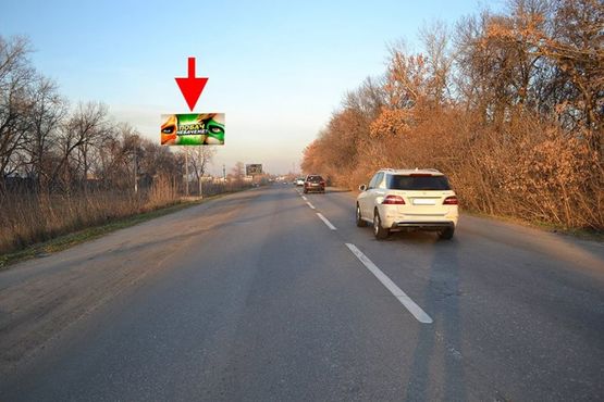 Фото рекламной плоскости по адресу ул. Леся Сердюка -окружная дорога-12- выезд из города в ст пос. Циркуны