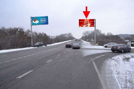 Фото рекламної площини за адресою Окружная дорога-пос. Ледное -возле АЗС Brent Oil-флажок №2- в ст. пос. Высокий