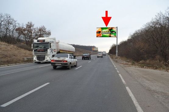 Фото рекламной плоскости по адресу Окружная дорога-498 км возле АЗС  Prime  в ст. Алексеевки