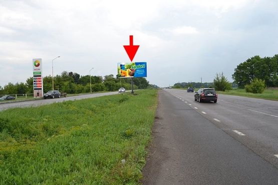 Фото рекламної площини за адресою Ростовская трасса -АЗС AMIC Energy- в ст. Чугуева