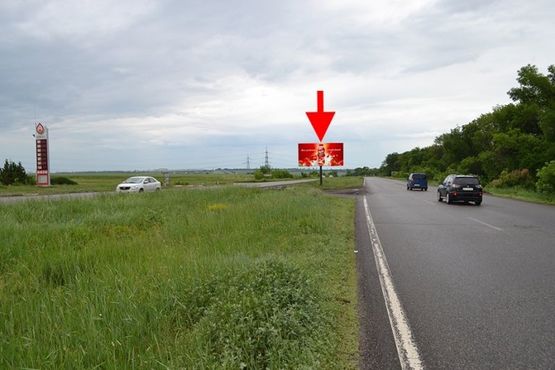 Фото рекламної площини за адресою Московский пр-т - Ростовская трасса -пос. Рогань-АЗС SUN OIL-въезд в город