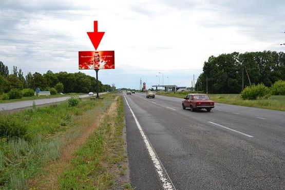 Фото рекламной плоскости по адресу Ростовская трасса -АЗС Лилия - в ст. Чугуева