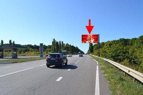 Фото рекламної площини за адресою Окружная дорога-478 км возле АЗС "Маршалл"- флажок№2-в ст. авторынка "ЛОСК"