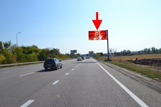 Фото рекламной плоскости по адресу Трасса Киев-Харьков-463 км-возле АЗС ОККО и Лилия-флажок№4-в ст. Харькова