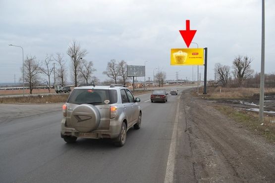 Фото рекламної площини за адресою Проспект Гагарина-развязка с окружной-в центр