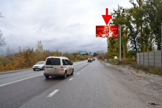 Фото рекламної площини за адресою Симферопольское шоссе-  возле АЗС Motto -флажок №2- в центр