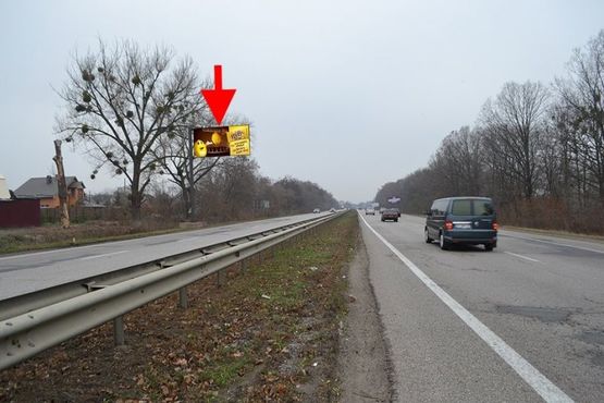 Фото рекламной плоскости по адресу Трасса Киев-Харьков-465 км-пос. Коротыч возле СТО -в ст. Люботина