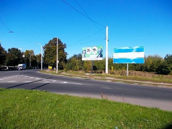Фото рекламной плоскости по адресу Львовская ул. - Боженко ул.