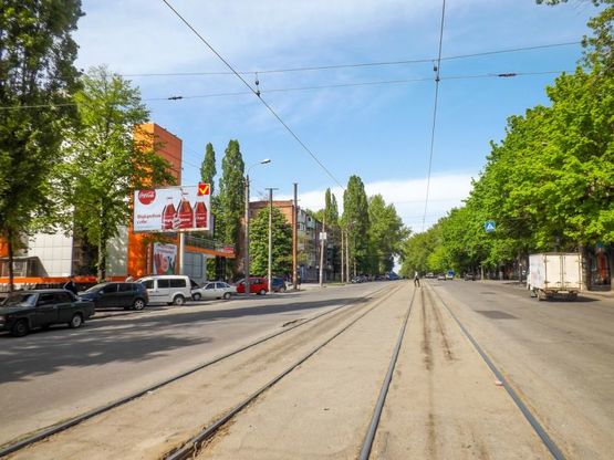 Фото рекламной плоскости по адресу пр-т. Богдана Хмельницького, 52, ТЦ "Сан Сіті Молл"/ул. Г. Сталинграда, 52, ТЦ "Сан Сити Молл", поток движения к ТЦ Аполло и ТЦ Дафи