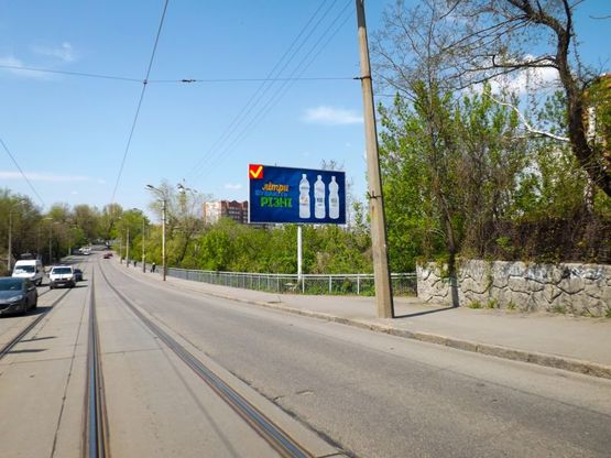 Фото рекламной плоскости по адресу вул. Гоголя - вул. Чернишевського/ул. Гоголя - ул. Чернышевского, центр, рядом ТЦ Нагорный