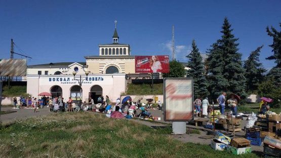 Фото рекламної площини за адресою Железнодорожный вокзал (правый)