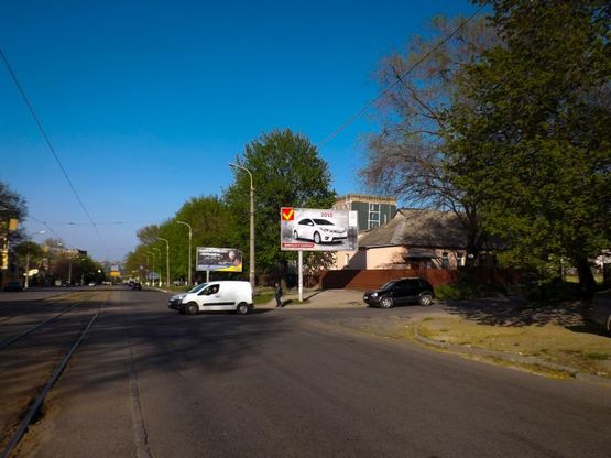 Фото рекламной плоскости по адресу пр-т. Івана Мазепи, 7 - вул. Володимира Самодриги/пр. Петровского, 7 - ул. Яшина