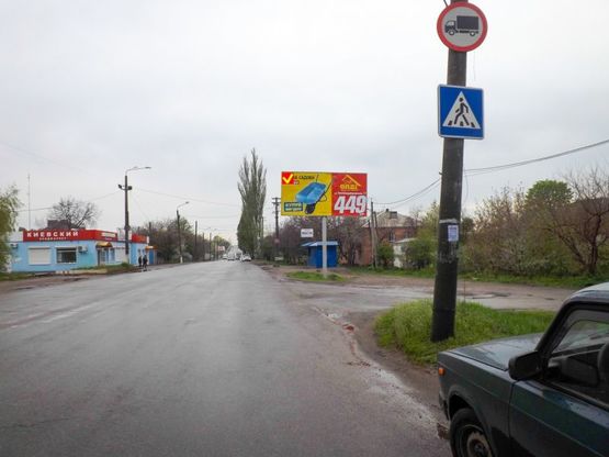 Фото рекламної площини за адресою вул. Київська - вул. Якова Острянина/ул. Киевская - ул. Сыровца