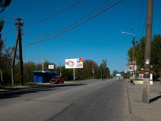 Фото рекламной плоскости по адресу вул. Київська - вул. Якова Острянина/ул. Киевская - ул. Сыровца