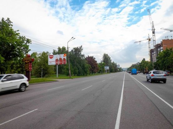 Фото рекламної площини за адресою вул. Наб. Перемоги - ресторан "Якорь"/ул. Наб. Победы - ресторан "Якорь"