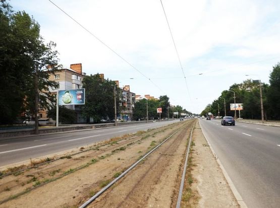 Фото рекламной плоскости по адресу пр.Б.Хмельницького, 24/ул.Г.Сталинграда, 24