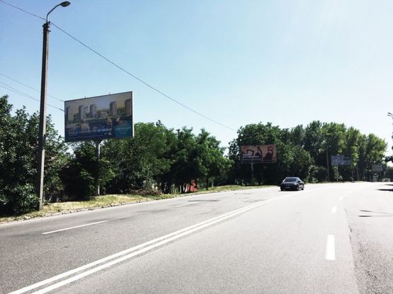 Фото рекламної площини за адресою вул.Київська/ул.Киевская выезд из города в Каменского и Кривого Рога