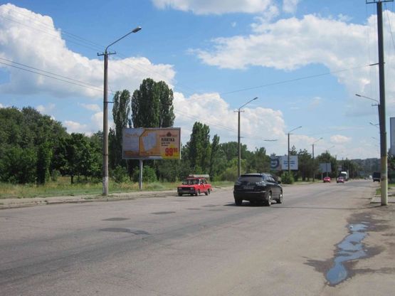 Фото рекламной плоскости по адресу вул.Наб.Перемоги, 124/ул.Наб.Победы, 124