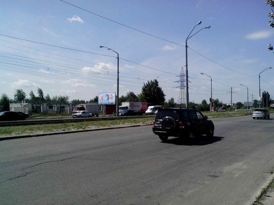 Фото рекламной плоскости по адресу Донецьке шосе, 106/Донецкое шоссе, 106, поток движения к Кайдакскому мосту