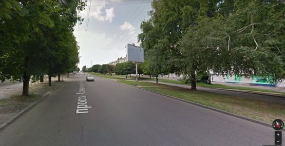 Фото рекламной плоскости по адресу пр.О.Поля, 103/пр.Кирова, 103, остановка комбинат игрушек