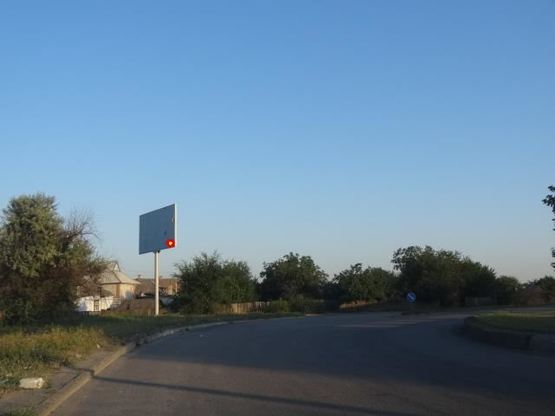 Фото рекламной плоскости по адресу Донецьке шосе - вул.Передова/Донецкое шоссе - ул.Передовая