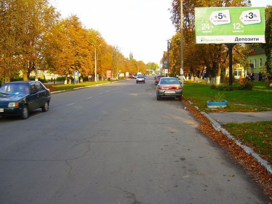 Фото рекламної площини за адресою Соборна ул.,29 (банк "НАДРА")