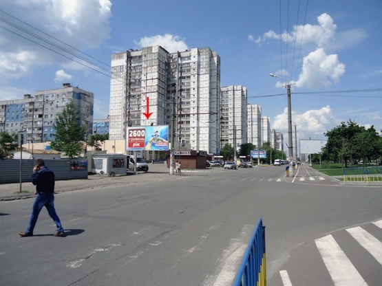 Фото рекламної площини за адресою пр. Миру, 33, біля "АТБ", из центра/пр. Мира, 33, возле "АТБ", из центра