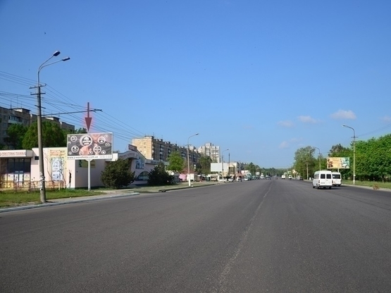 Фото рекламной плоскости по адресу вул. Набережна Заводська, ж-м Покровський/ул. Набережная Заводская, ж-м Покровский