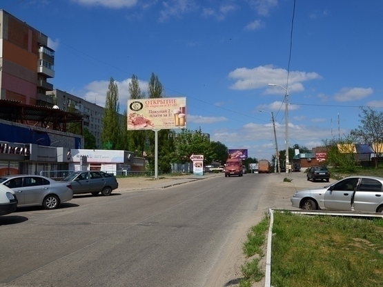 Фото рекламной плоскости по адресу вул. 20-річчя Перемоги, 43 (ж-м Приднепровськ), біля АТБ, до центру/ул. 20-летия Победы, 43 (ж-м Приднепровск), возле АТБ, в центр